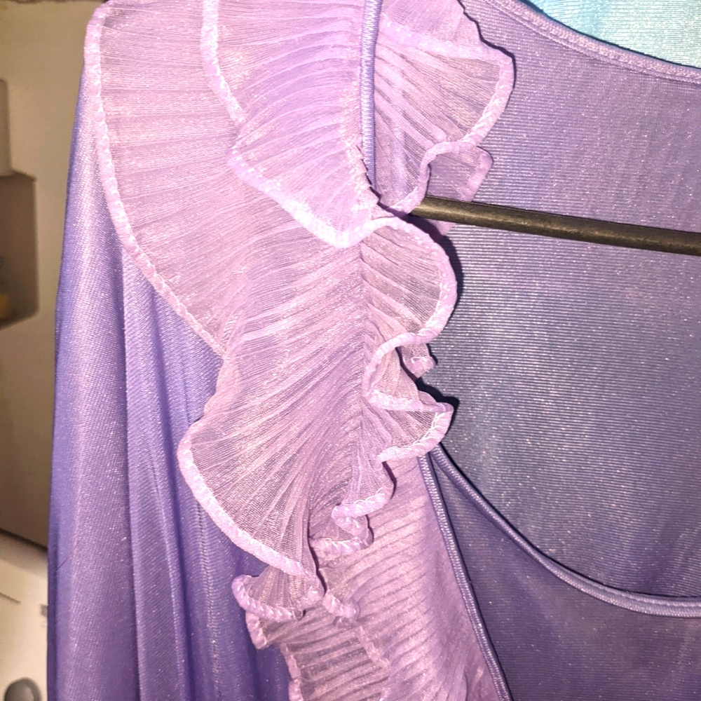 Vintage lingerie two pc nightgown and robe. Floor length. A classy sexy look